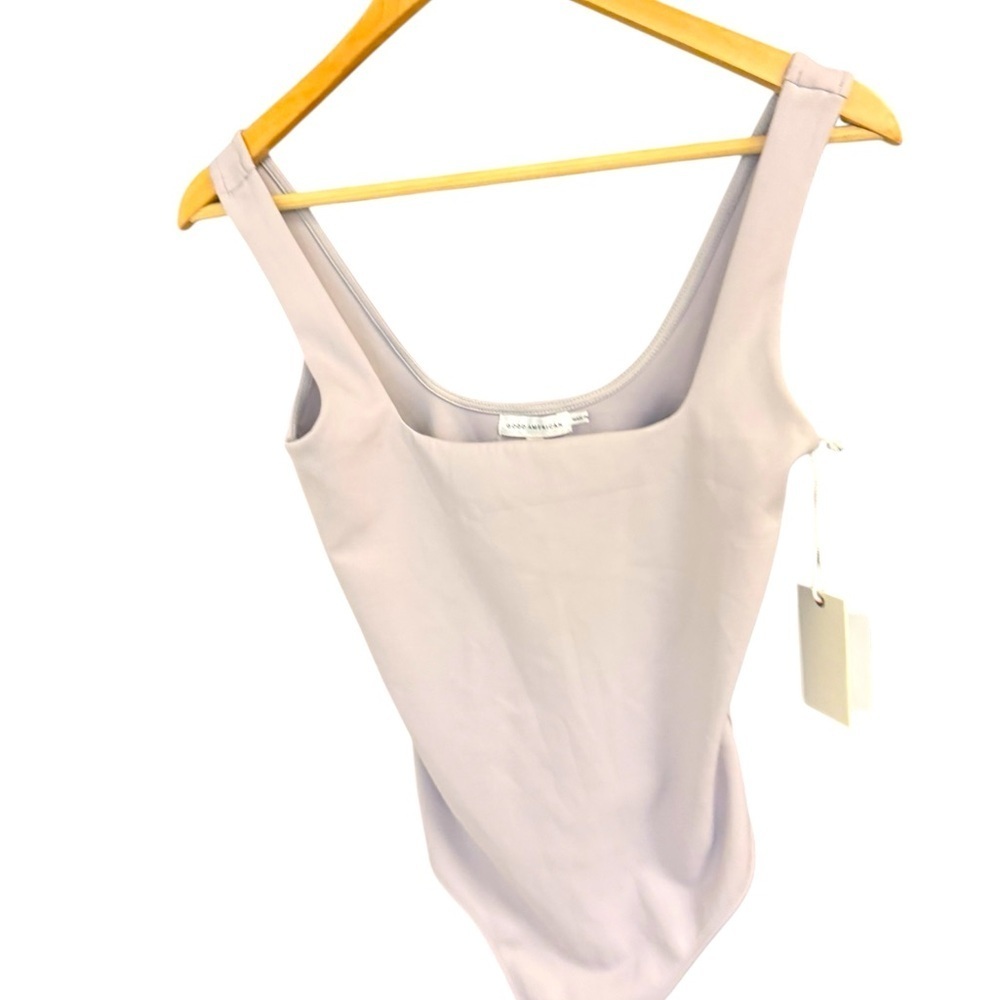 Good American NWT size 2 Light Purple/lilac Bodysuit